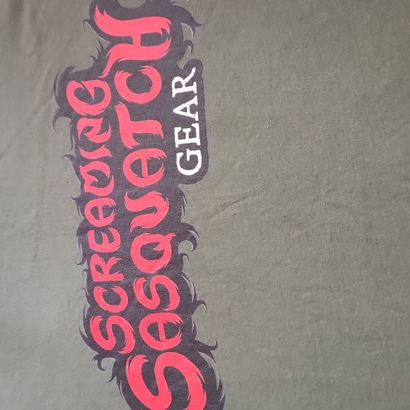 Screaming Sasquatch Gear - Short Sleeve Tee - Size Large - Picture 2 of 4